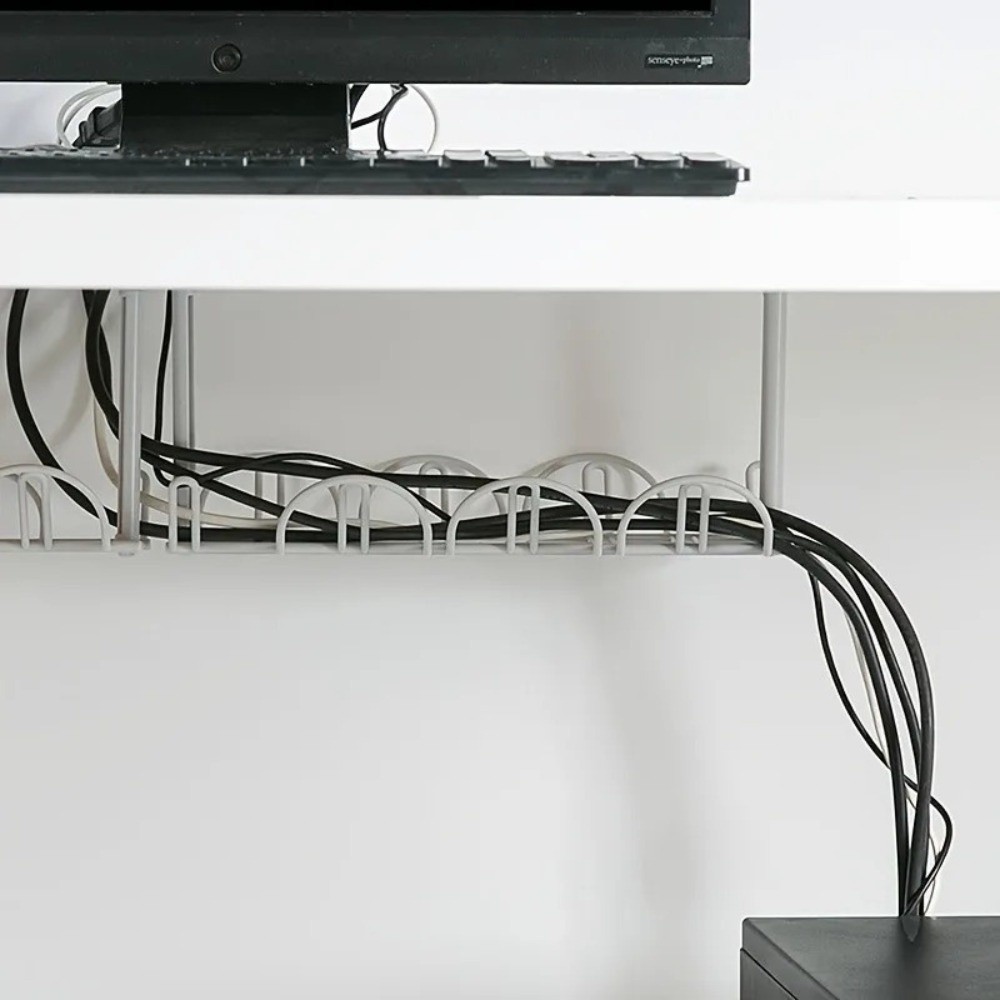 Cable Tray Under Desk - Bandeja Organizadora de Cables Debajo del