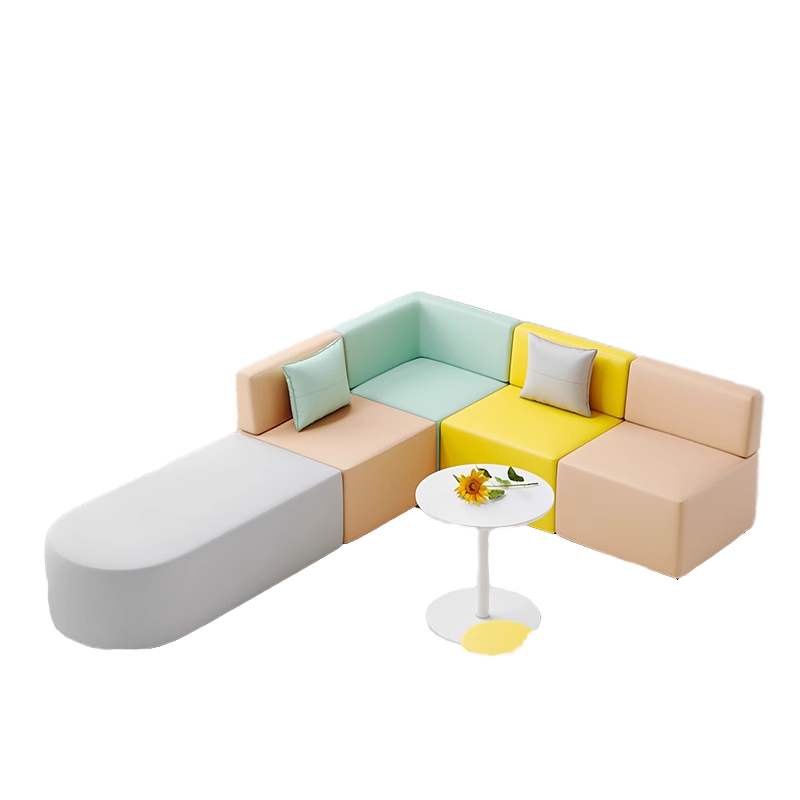 Office X Furniture - Conjunto de Sofá Esquinero Combinado X*-Creative,
