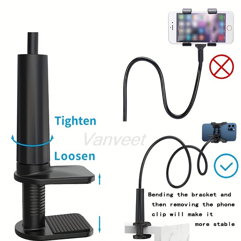 Mobile Pedestal Cabinet - 360 ° Soporte Flexible para Teléfono