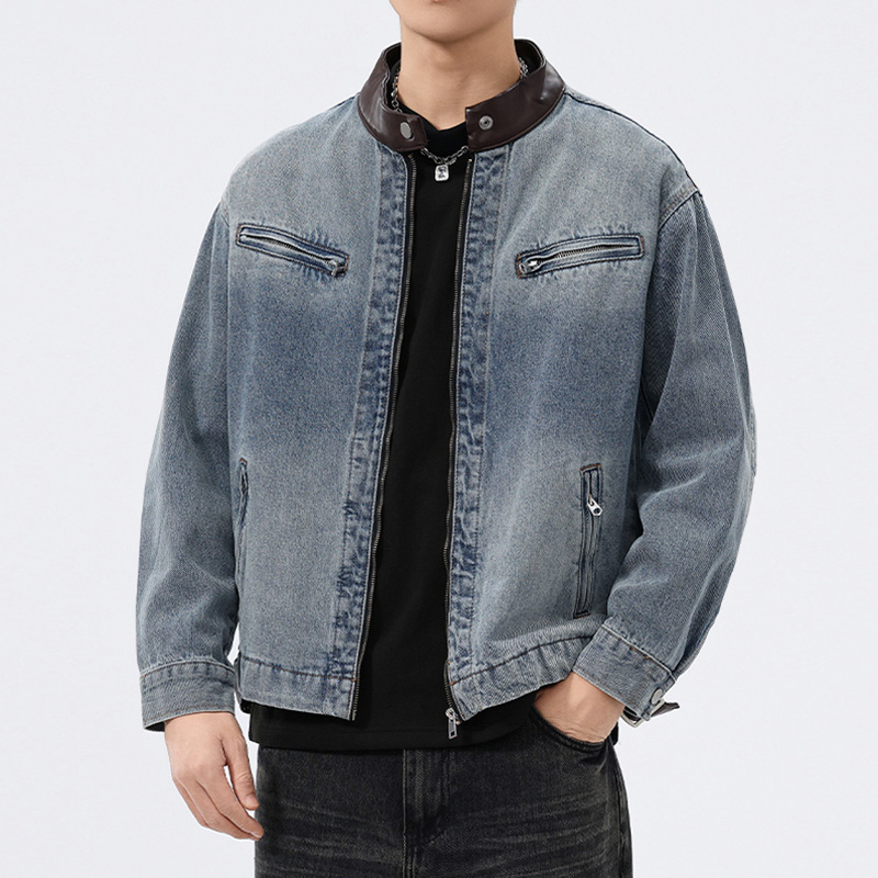 Coat Rack Standing - Chaqueta vaquera de hombre con cuello
