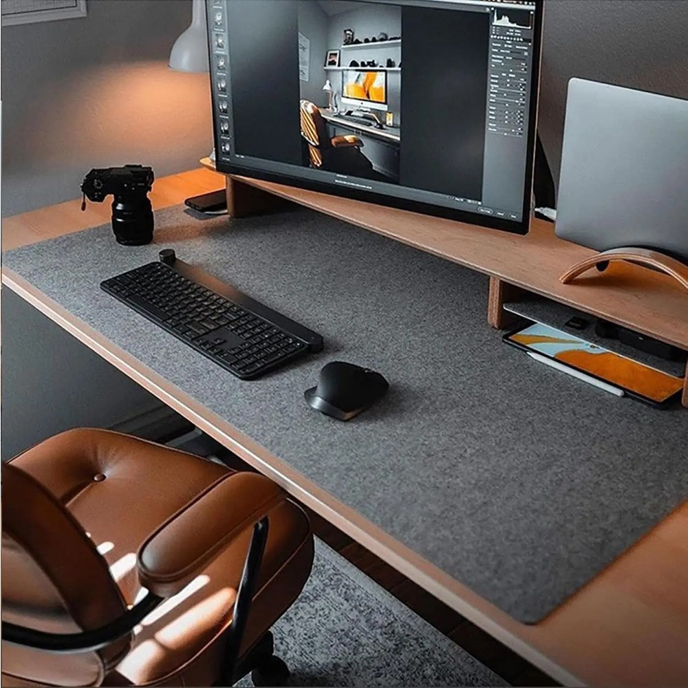 Office Furniture China - Alfombrilla de fieltro para escritorio, alfombrilla