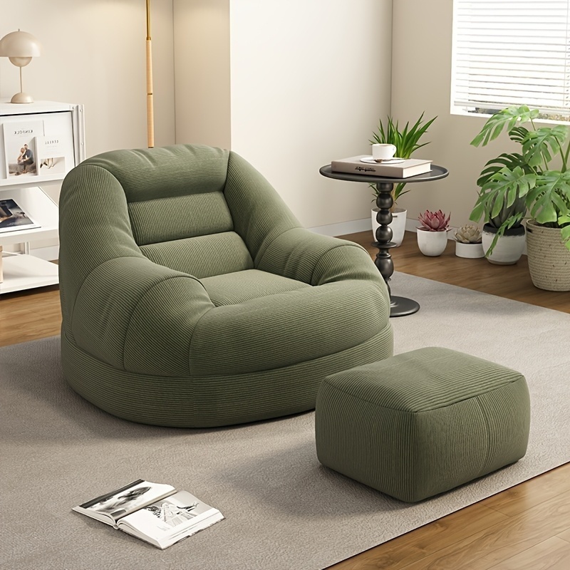 Office Furniture For Small Spaces - Sofá y reposapiés de tatami perezosos,