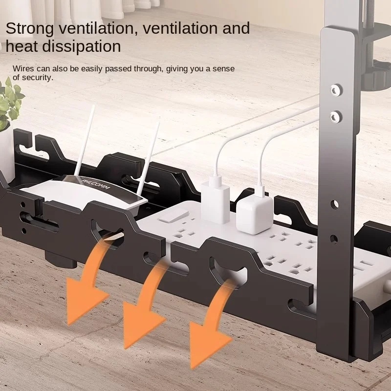 Cable Tray Under Desk - Bandeja Metálica para Cables Debajo del
