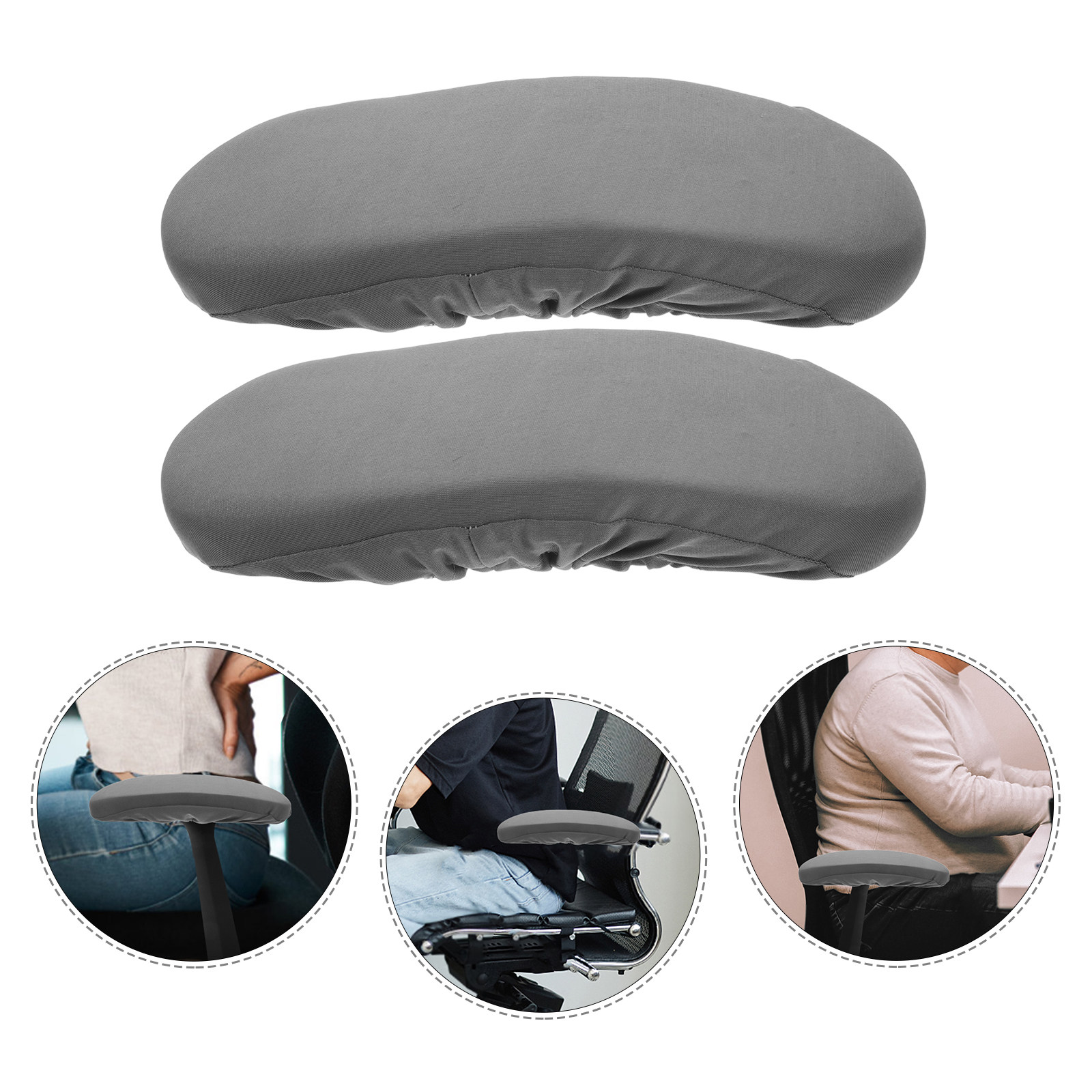 Office X Furniture - Un Par de Almohadillas para Reposabrazos