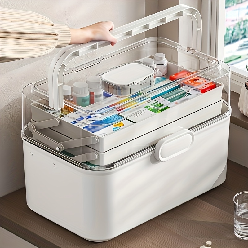 Office Storage Cabinet - Caja de Almacenamiento de Medicamentos con