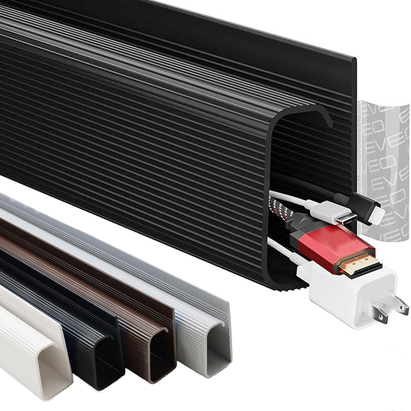 Cable Tray Under Desk - Bandeja organizadora de cables de PVC