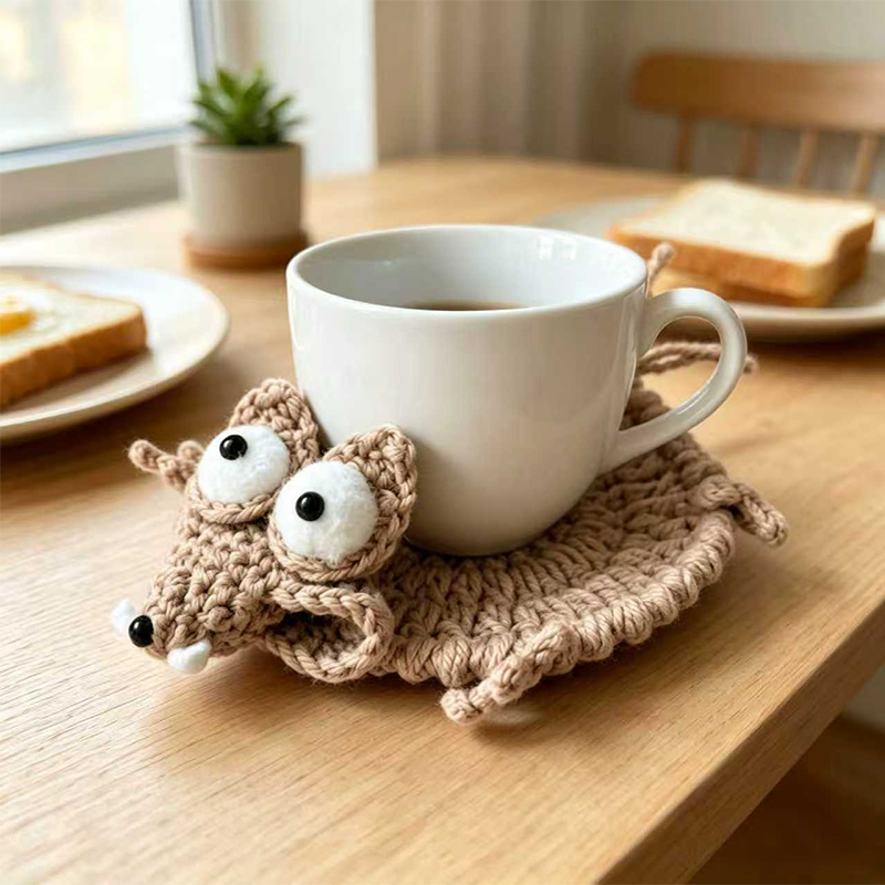 Posavasos de Animales Tejidos  - Office Furniture China reseña y precio
