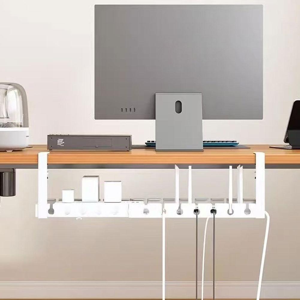 Gestión de cables extensible d - Cable Tray Under Desk reseña y precio