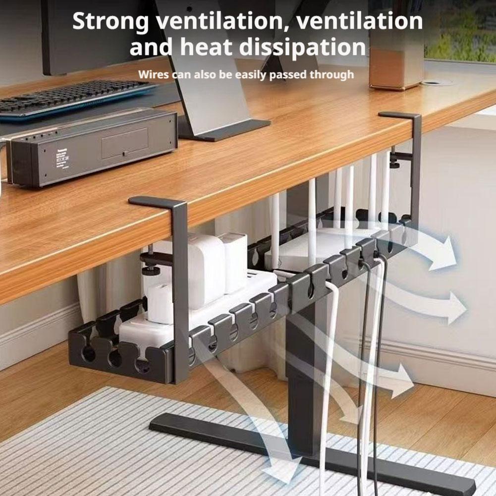 Gestión de cables extensible d - Cable Tray Under Desk reseña y precio
