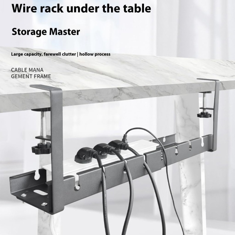 Bandeja Organizadora de Cables - Cable Tray Under Desk reseña y precio