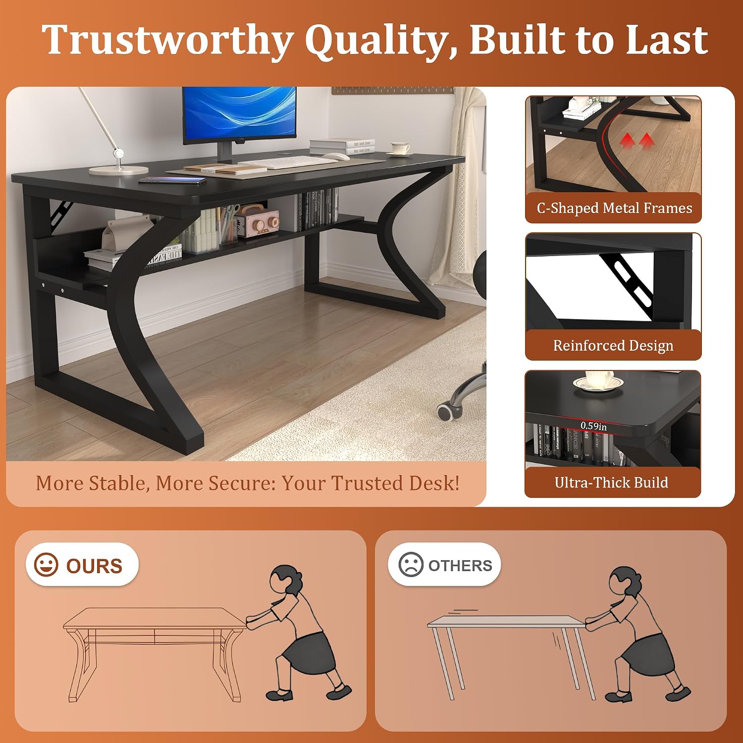 Escritorio para Computadora de - Office X Furniture reseña y precio
