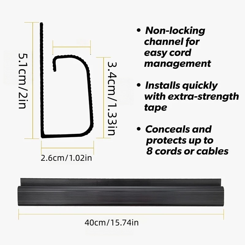 Bandeja Organizadora de Cables - Cable Tray Under Desk reseña y precio