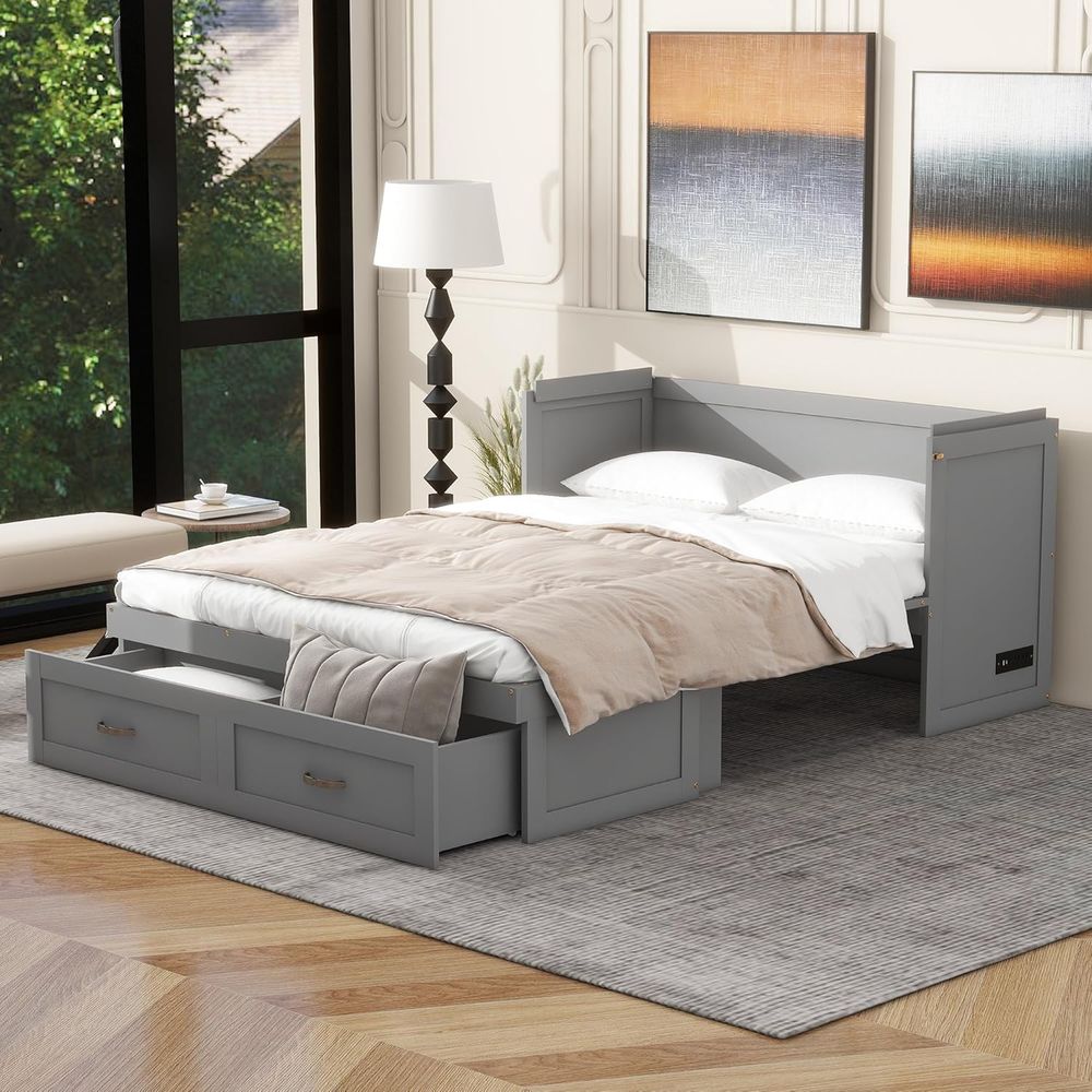 Cama Murphy de Tamaño Completo - Office Storage Cabinet reseña y precio