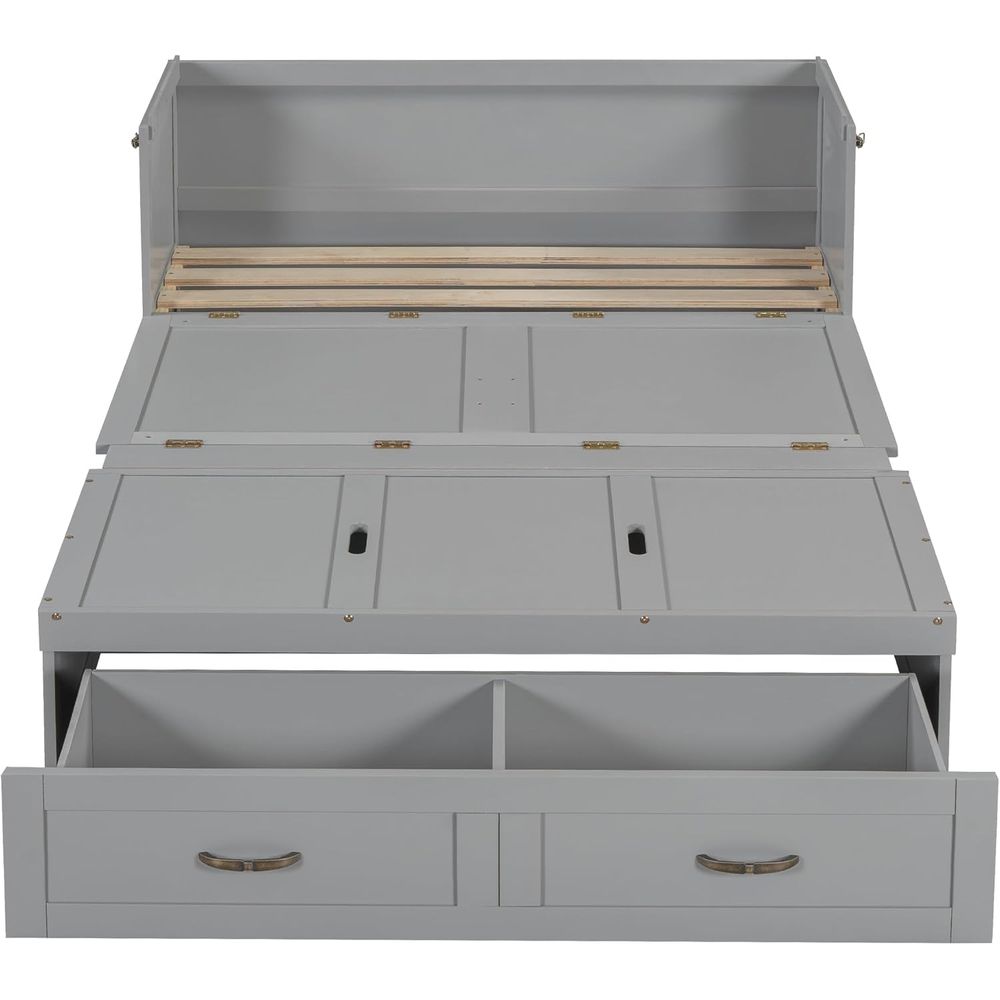 Cama Murphy de Tamaño Completo - Office Storage Cabinet reseña y precio