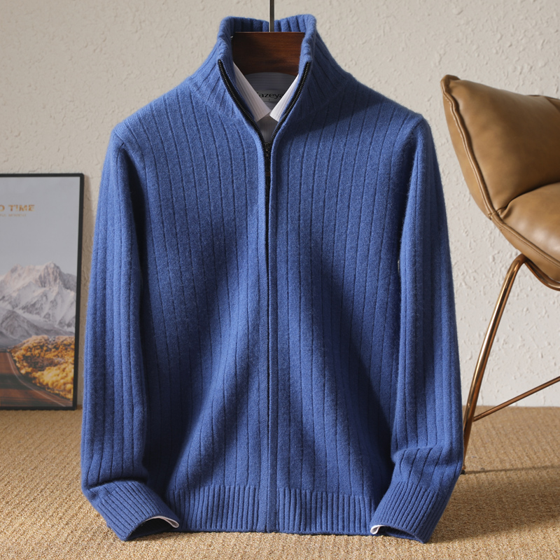 Cárdigan con cuello levantado  - Coat Rack Standing reseña y precio