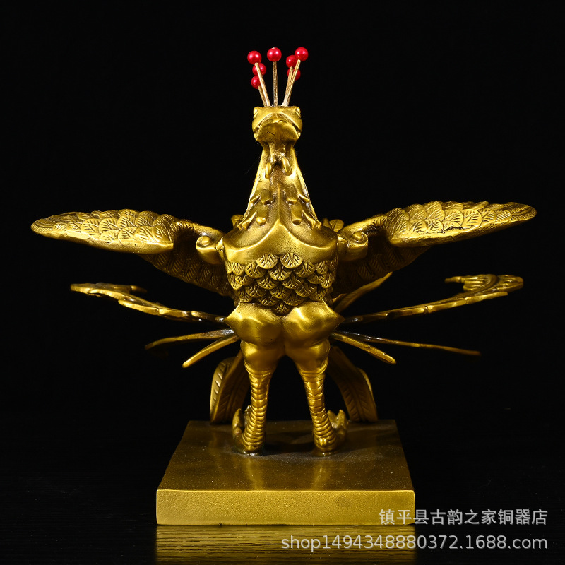 Adorno de latón Han Lucky Char - Office Furniture Phoenix reseña y precio