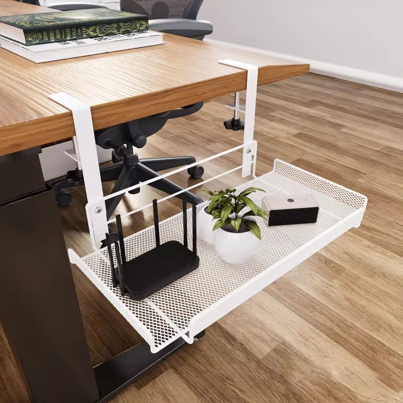 Estante de alambre de acero pa - Cable Tray Under Desk reseña y precio