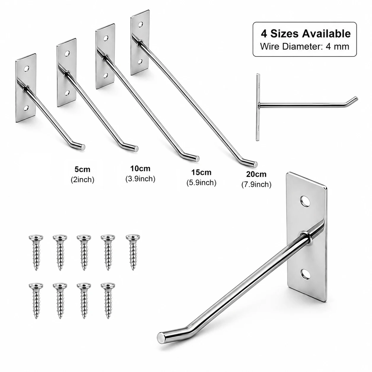 Ganchos de pared con tornillos - Office Storage Cabinet reseña y precio