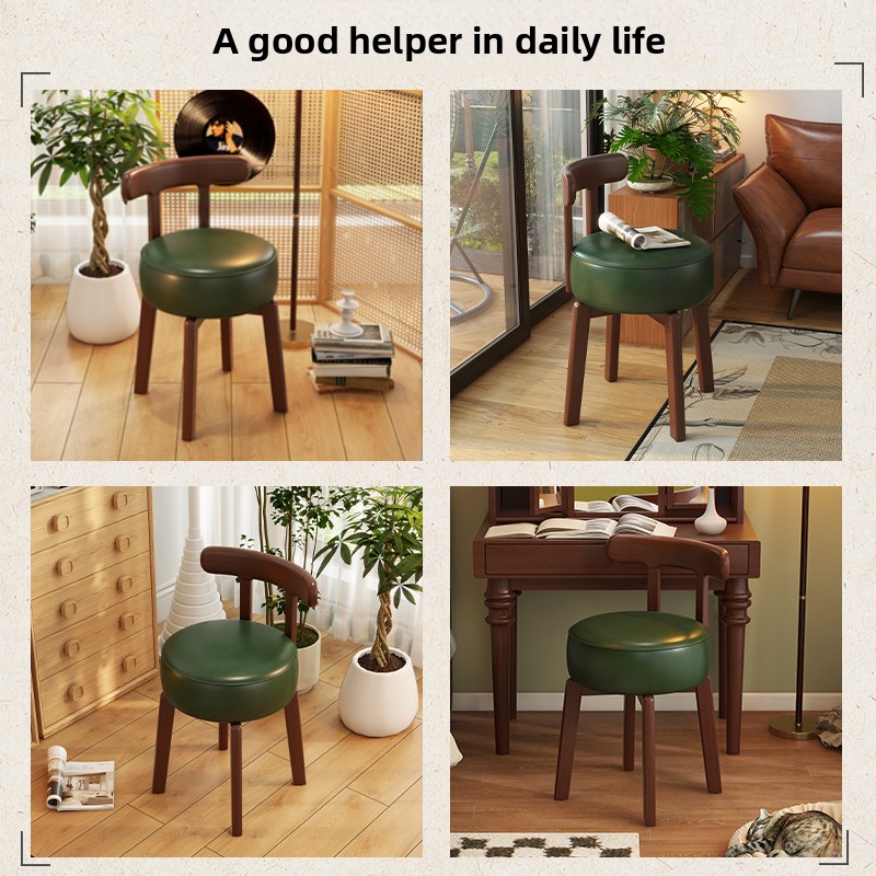 Silla giratoria de madera maci - Office Furniture And Desks reseña y precio