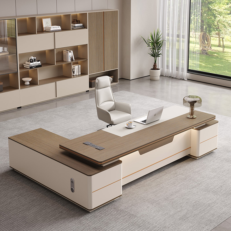 Escritorio ejecutivo grande de - Office Furniture For Small Spaces reseña y precio