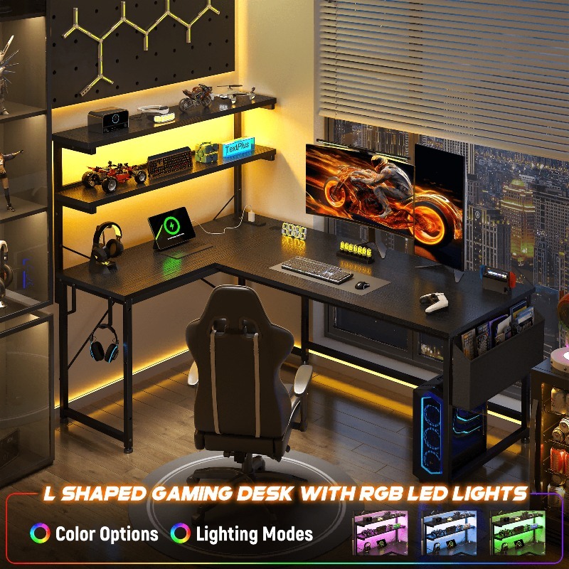 Escritorio de Computadora en F - Office Furniture For Small Spaces reseña y precio