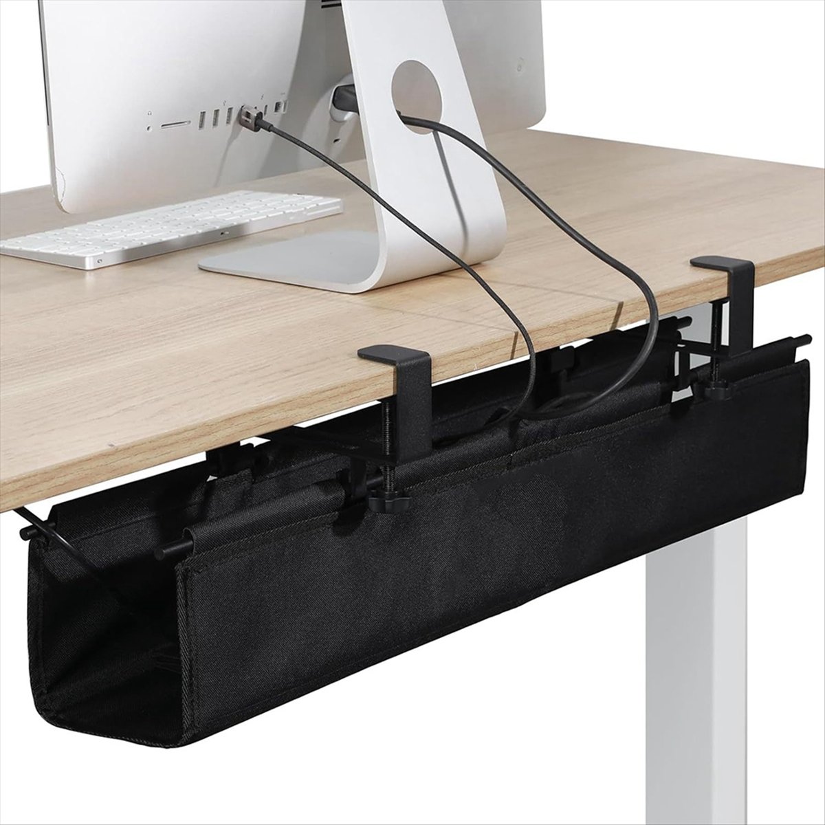 Bandeja de gestión de cables d - Cable Tray Under Desk reseña y precio