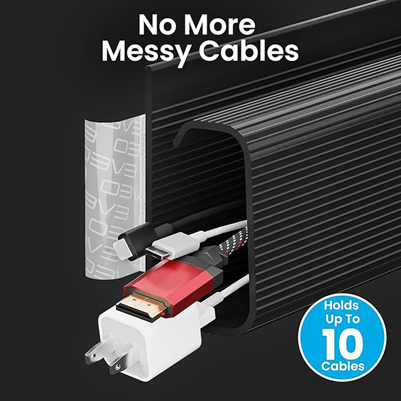 Bandeja organizadora de cables - Cable Tray Under Desk reseña y precio