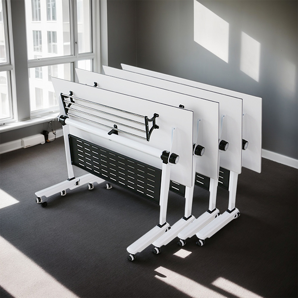 Mesa de estudio plegable moder - Office Furniture For Small Spaces reseña y precio