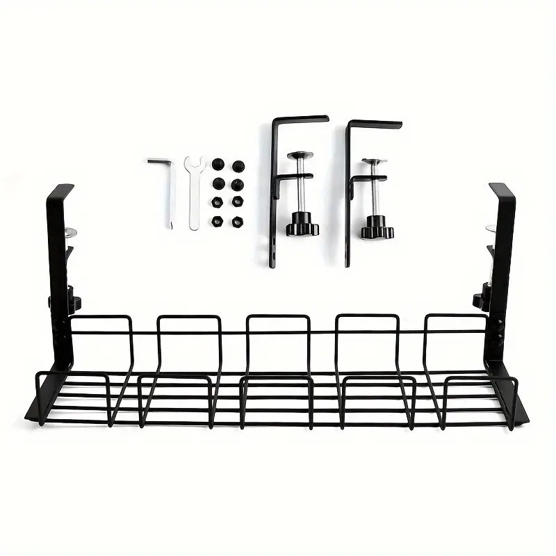 Bandeja de Gestión de Cables B - Cable Tray Under Desk reseña y precio