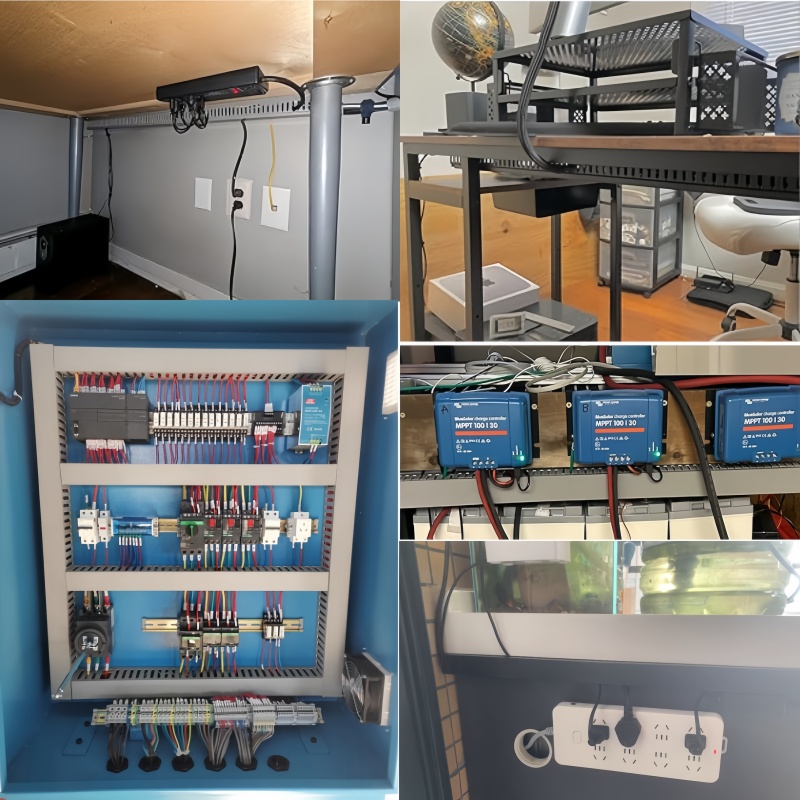 Tronco de cables ignífugo, ban - Cable Tray Under Desk reseña y precio